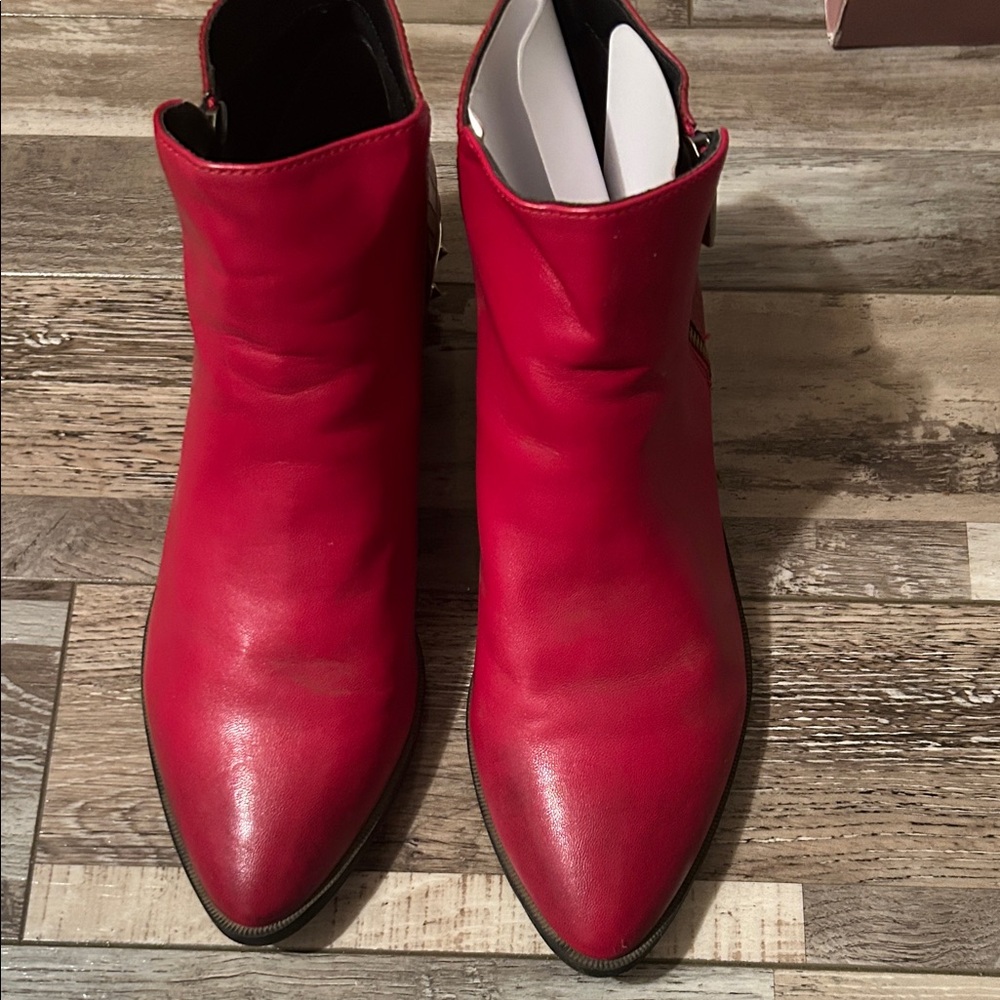 Circus by Sam Edelman Red Ankle Boots